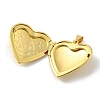 Brass Locket Pendants KK-C092-25G-10-2
