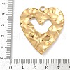 304 Stainless Steel Pendants STAS-S175-43M-G-3
