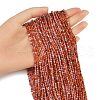 Natural Red Agate Beads Strands G-RM2025-B32-1