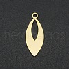201 Stainless Steel Open Back Bezel Pendants STAS-R111-LA172-9-1