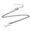 Tarnish Resistant 201 Stainless Steel Pendants Necklaces NJEW-S063-TN142-1-2