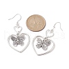 Heart Alloy Dangle Earrings EJEW-JE05534-02-2