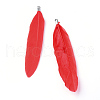 Goose Feather Pendants X-FIND-Q055-P01-2
