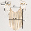 Elegant Imitation Pearl Beaded Iron Tassel Face Body Chains for Women Party and Special Occasion OG3122-5