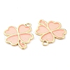 Alloy Enamel Pendants ENAM-D051-14G-01-3