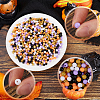 SOFPLATE Halloween Theme 1500Pcs 5 Colors Opaque Acrylic Beads MACR-SP0001-01A-02-6