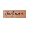 Rectangle Thank You Theme Paper Stickers X-DIY-B041-33C-4