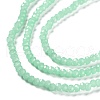 Baking Painted Imitation Jade Glass Bead Strands X-DGLA-A034-J4MM-A22-5