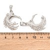 Brass Pendant Cabochon Settings KK-U074-20P-3