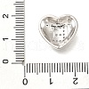 Rack Plating Brass Micro Pave Cubic Zirconia Pendants KK-I722-04P-E-3