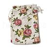 12Pcs 12 Styles Valentine's Day Printed Rectangle Burlap Cloth Packing Pouches ABAG-U006-02B-2