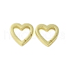 Brass Spring Gate Rings KK-B089-06G-1