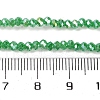 Baking Electroplate Glass Beads Strands DGLA-A039-J4mm-B03-4