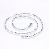 304 Stainless Steel Box Chain Necklaces NJEW-F226-07P-11-1