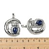 Dyed Natural Lapis Lazuli Pendants G-M434-03P-22-3