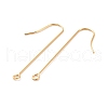 316 Surgical Stainless Steel Earring Hooks STAS-E027-02A-G-2