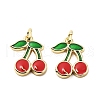 Brass Enamel Charms KK-L237-029G-02-1