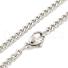 Non-Tarnish 304 Stainless Steel Tarot Pendant Necklaces NJEW-A026-01P-07-4