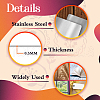 Stainless Steel Metal Stencils DIY-WH0242-266-3