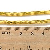Electroplated Synthetic Non-Magnetic Hematite Beads Strands G-I360-C01-01-4