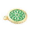 Real 18K Gold Plated Brass Pendants KK-L206-013G-06-4