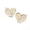 Iron Filigree Pendants IFIN-F158-15G-2