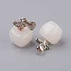 Natural White Jade Pendants G-G742-13P-2