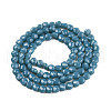 Opaque Solid Color Glass Beads Strands GLAA-N052-06-A23-2