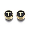 Alloy Enamel Beads ENAM-N052-006-02T-RS-2