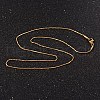 304 Stainless Steel Snake Chain Necklaces NJEW-O096-C-23G-2