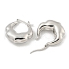 Rack Plating Brass Hoop Earrings EJEW-M247-07P-2