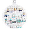 Polyester Wall-Mounted Jewelry Hanging Rolls AJEW-WH20002-23B-1