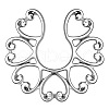 Stainless Steel Flower Clip On Nipple Rings WG76523-03-1