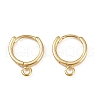 Brass Hoop Earring Findings KK-P310-26B-G-1
