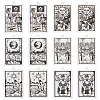 DICOSMETIC 12Pcs 6 Style 201 Stainless Steel Pendants STAS-DC0015-85-1
