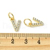Rack Plating Alloy Rhinestone Pendants PALLOY-S187-01V-3