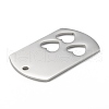 Non-Tarnish 304 Stainless Steel Pendants STAS-G251-04A-P-3