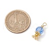 Imitation Austrian Crystal K9 Glass Pendants PALLOY-JF03567-2