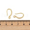 Brass Earring Hooks KK-B137-15G-02-3