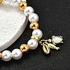 Brass Stretch Bracelets BJEW-C098-07C-3