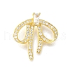 925 Sterling Silver Pave Clear Cubic Zirconia Pendants STER-P067-04G-1
