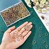   450Pcs 9 Style Zinc Alloy Bead Frame PALLOY-PH0002-21-3