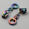 Zinc Alloy Replacement Zipper Sliders FIND-WH0139-72-2
