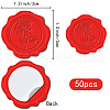 CRASPIRE Adhesive Wax Seal Stickers DIY-CP0010-69E-2