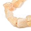 Natural Citrine Beads Strands G-S386-C19-4