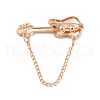 Alloy Enamel Brooch JEWB-E021-01KCG-04-3