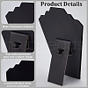 Velvet with Paperboard Necklace Bust Display Stands NDIS-WH0017-05A-4