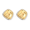 304 Stainless Steel Stud Earrings EJEW-U045-04D-GP-4