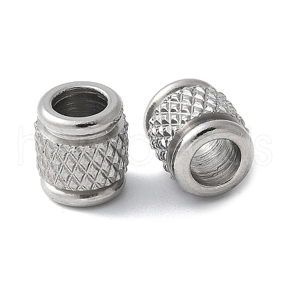 304 Stainless Steel European Beads STAS-S169-03A-P-1