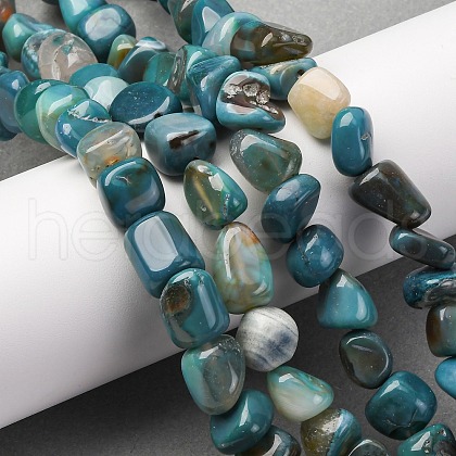 Natural Agate Beads Strands G-RM241227-02-1